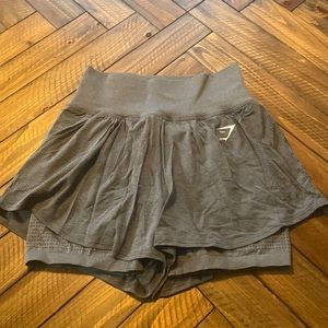 Gray gymshark shorts. Size medium